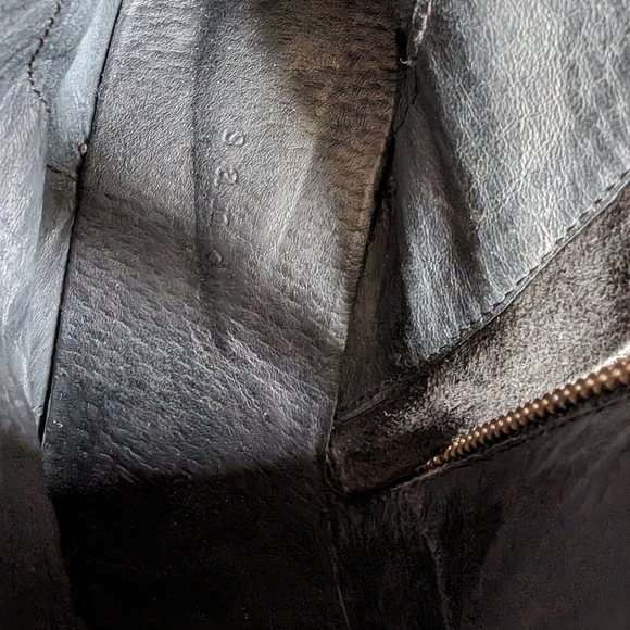 Sandro black leather moto boots sz EU 40 - Picture 6 of 7